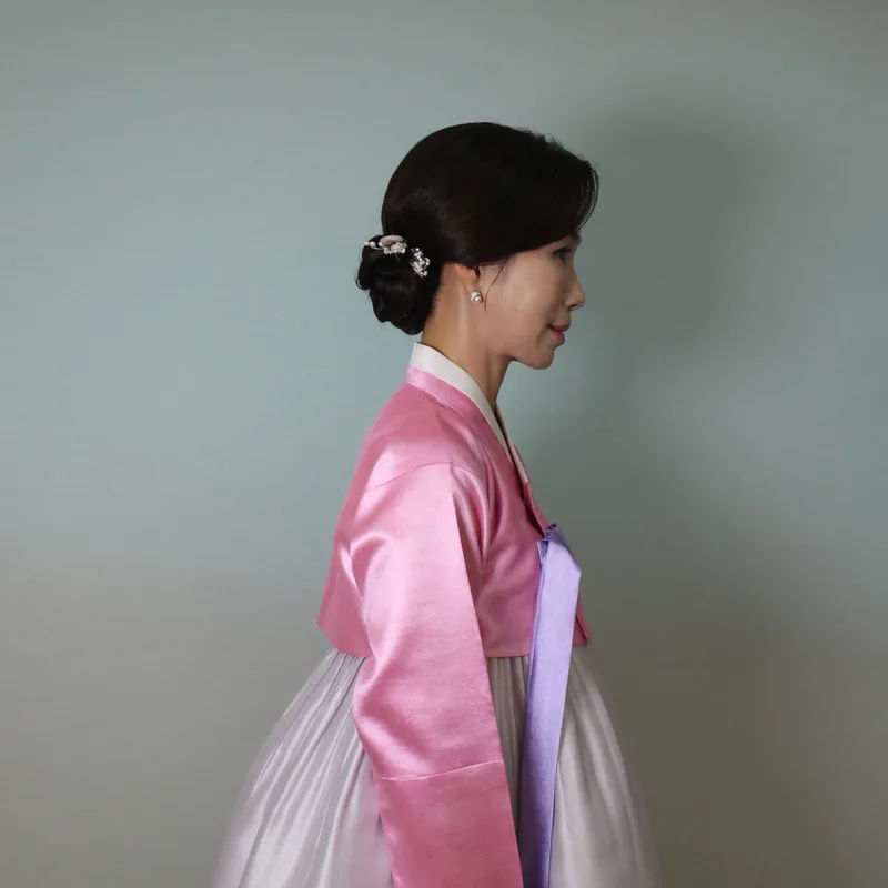 한복 헤어에서 '젊음'과 '올드함'의 한 끗 차이