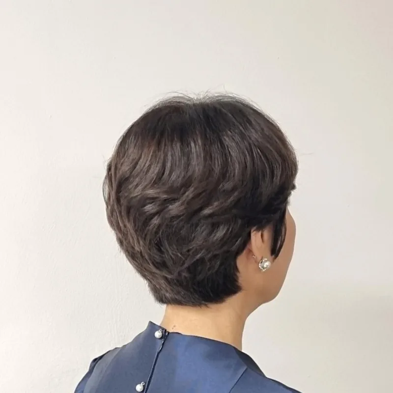 짧은 커트 머리도 올림머리가 가능한가요?